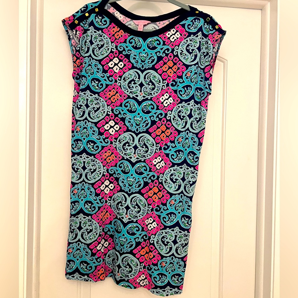 Lilly pulitzer Robyn cap sleeve dress medium